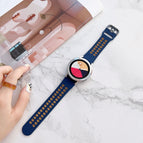 For Samsung Galaxy Watch4 44mm / Blue Yellow