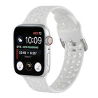 Hollow Out Silicone Watchband For Apple Watch Series, 7 41mm / 6&SE&5&4 40mm / 3&2&1 38mm, 7 45mm / 6&SE&5&4 44mm / 3&2&1 42mm