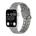 Hollow Out Silicone Watchband For Apple Watch Series, 7 41mm / 6&SE&5&4 40mm / 3&2&1 38mm, 7 45mm / 6&SE&5&4 44mm / 3&2&1 42mm