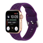 Hollow Out Silicone Watchband For Apple Watch Series