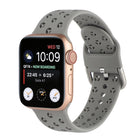 Hollow Out Silicone Watchband For Apple Watch Series