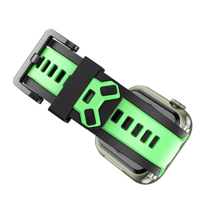 Two-Color Silicone Watchband For Apple Watch Series, 7 41mm / 6&SE&5&4 40mm / 3&2&1 38mm, 7 45mm / 6&SE&5&4 44mm / 3&2&1 42mm - DealBuddy