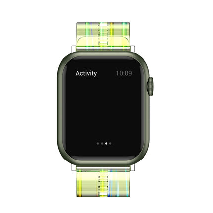 Aurora Transparent Silicone Watchband For Apple Watch Series, 7 41mm / 6&SE&5&4 40mm / 3&2&1 38mm, 7 45mm / 6&SE&5&4 44mm / 3&2&1 42mm - DealBuddy
