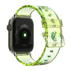 Aurora Transparent Silicone Watchband For Apple Watch Series, 7 41mm / 6&SE&5&4 40mm / 3&2&1 38mm