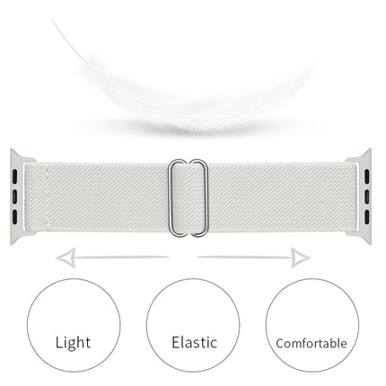 Polyester Nylon Watchband For Apple Watch Series, 7 41mm / 6&SE&5&4 40mm / 3&2&1 38mm, 7 45mm / 6&SE&5&4 44mm / 3&2&1 42mm