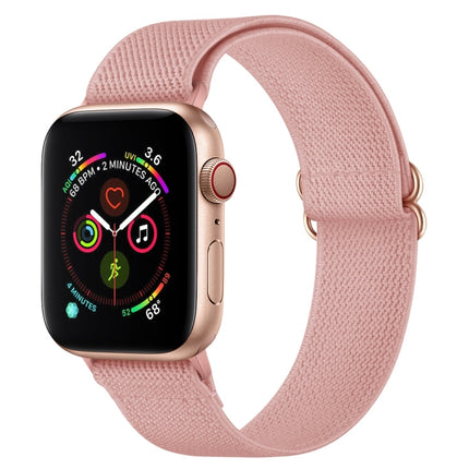 Polyester Nylon Watchband For Apple Watch Series, 7 41mm / 6&SE&5&4 40mm / 3&2&1 38mm, 7 45mm / 6&SE&5&4 44mm / 3&2&1 42mm