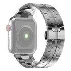 Steel Watchband For Apple Watch Series, 7 41mm / 6&SE&5&4 40mm / 3&2&1 38mm, 7 45mm / 6&SE&5&4 44mm / 3&2&1 42mm - DealBuddy