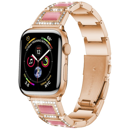 22mm Metal Opal Watchband For Apple Watch Series, 7 41mm / 6&SE&5&4 40mm / 3&2&1 38mm, 7 45mm / 6&SE&5&4 44mm / 3&2&1 42mm - DealBuddy