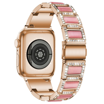 22mm Metal Opal Watchband For Apple Watch Series, 7 41mm / 6&SE&5&4 40mm / 3&2&1 38mm, 7 45mm / 6&SE&5&4 44mm / 3&2&1 42mm - DealBuddy