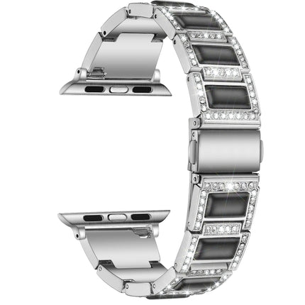22mm Metal Opal Watchband For Apple Watch Series, 7 41mm / 6&SE&5&4 40mm / 3&2&1 38mm, 7 45mm / 6&SE&5&4 44mm / 3&2&1 42mm - DealBuddy