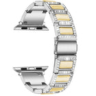 22mm Metal Opal Watchband For Apple Watch Series, 7 41mm / 6&SE&5&4 40mm / 3&2&1 38mm, 7 45mm / 6&SE&5&4 44mm / 3&2&1 42mm - DealBuddy