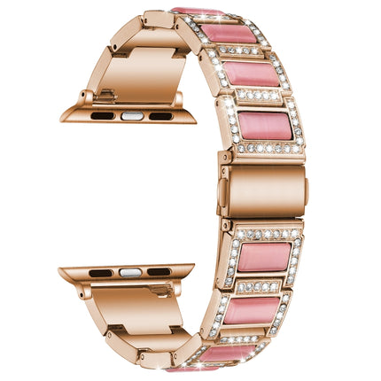 22mm Metal Opal Watchband For Apple Watch Series, 7 41mm / 6&SE&5&4 40mm / 3&2&1 38mm, 7 45mm / 6&SE&5&4 44mm / 3&2&1 42mm - DealBuddy