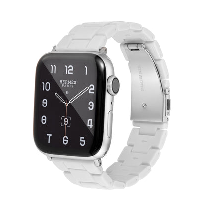 Candy Color Three-Bead Watchband For Apple Watch Series, 7 41mm / 6&SE&5&4 40mm / 3&2&1 38mm, 7 45mm / 6&SE&5&4 44mm / 3&2&1 42mm - DealBuddy