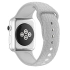 Leopard Embossing Silicone Watchband For Apple Watch Series, 7 41mm / 6&SE&5&4 40mm / 3&2&1 38mm, 7 45mm / 6&SE&5&4 44mm / 3&2&1 42mm - DealBuddy