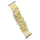 Single Loop Elasticity Cloth Grid Watchband For Apple Watch Series, 7 41mm / 6&SE&5&4 40mm / 3&2&1 38mm, 7 45mm / 6&SE&5&4 44mm / 3&2&1 42mm - DealBuddy