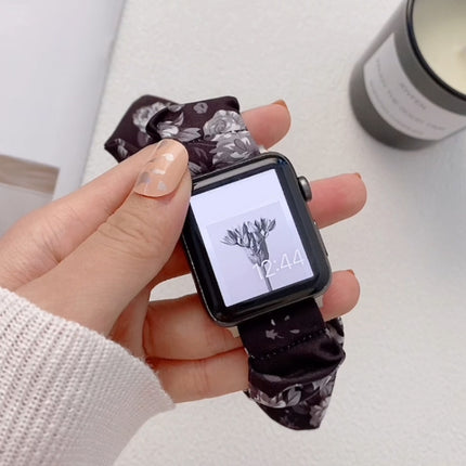 Single Loop Elasticity Cloth Watchband For Apple Watch Series, 7 41mm / 6&SE&5&4 40mm / 3&2&1 38mm, 7 45mm / 6&SE&5&4 44mm / 3&2&1 42mm - DealBuddy