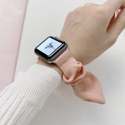 Single Loop Elasticity Cloth Watchband For Apple Watch Series, 7 41mm / 6&SE&5&4 40mm / 3&2&1 38mm, 7 45mm / 6&SE&5&4 44mm / 3&2&1 42mm - DealBuddy