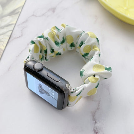 Single Loop Elasticity Cloth Fruit Watchband For Apple Watch Series, 7 41mm / 6&SE&5&4 40mm / 3&2&1 38mm, 7 45mm / 6&SE&5&4 44mm / 3&2&1 42mm - DealBuddy