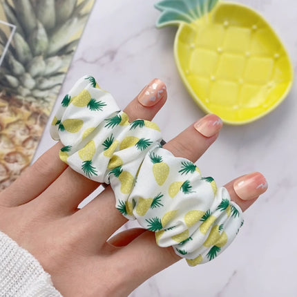 Single Loop Elasticity Cloth Fruit Watchband For Apple Watch Series, 7 41mm / 6&SE&5&4 40mm / 3&2&1 38mm, 7 45mm / 6&SE&5&4 44mm / 3&2&1 42mm - DealBuddy