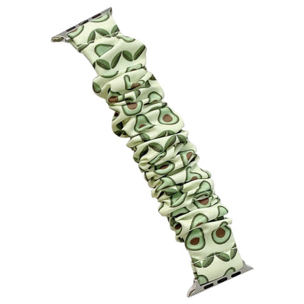 Single Loop Elasticity Cloth Fruit Watchband For Apple Watch Series, 7 41mm / 6&SE&5&4 40mm / 3&2&1 38mm, 7 45mm / 6&SE&5&4 44mm / 3&2&1 42mm - DealBuddy