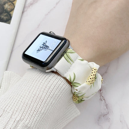 Single Loop Elasticity Cloth Fruit Watchband For Apple Watch Series, 7 41mm / 6&SE&5&4 40mm / 3&2&1 38mm, 7 45mm / 6&SE&5&4 44mm / 3&2&1 42mm - DealBuddy