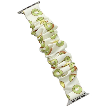 Single Loop Elasticity Cloth Fruit Watchband For Apple Watch Series, 7 41mm / 6&SE&5&4 40mm / 3&2&1 38mm, 7 45mm / 6&SE&5&4 44mm / 3&2&1 42mm - DealBuddy