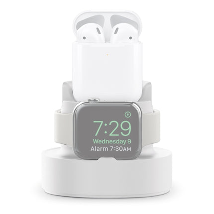 A001 3 In 1 Silicone Charging Holder for iPhone / iWatch / AirPods - DealBuddy