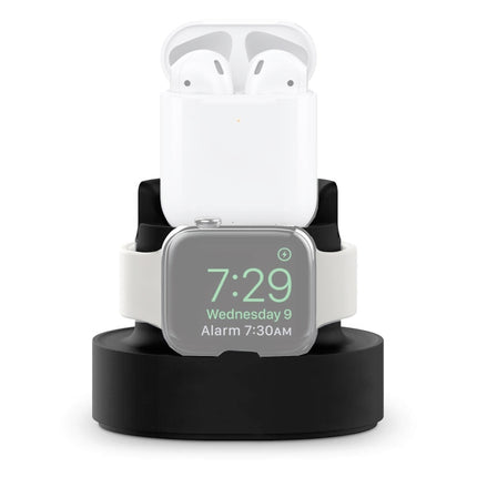 A001 3 In 1 Silicone Charging Holder for iPhone / iWatch / AirPods - DealBuddy
