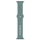Liquid Silicone Watchband For Apple Watch Series, 7 45mm / 6&SE&5&4 44mm / 3&2&1 42mm - DealBuddy