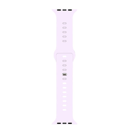 Liquid Silicone Watchband For Apple Watch Series, 7 45mm / 6&SE&5&4 44mm / 3&2&1 42mm - DealBuddy