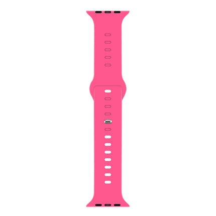 Liquid Silicone Watchband For Apple Watch Series, 7 45mm / 6&SE&5&4 44mm / 3&2&1 42mm - DealBuddy