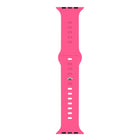 Liquid Silicone Watchband For Apple Watch Series, 7 45mm / 6&SE&5&4 44mm / 3&2&1 42mm - DealBuddy