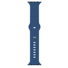 Liquid Silicone Watchband For Apple Watch Series, 7 45mm / 6&SE&5&4 44mm / 3&2&1 42mm - DealBuddy