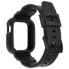 Carbon Fiber Integrated Sport Watchband For Apple Watch Series, 7 41mm / 6&SE&5&4 40mm / 3&2&1 38mm, 7 45mm / 6&SE&5&4 44mm / 3&2&1 42mm - DealBuddy