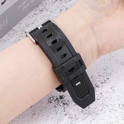 Carbon Fiber Integrated Sport Watchband For Apple Watch Series, 7 41mm / 6&SE&5&4 40mm / 3&2&1 38mm, 7 45mm / 6&SE&5&4 44mm / 3&2&1 42mm - DealBuddy