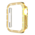 Double-Row Diamond PC Watch Case For Apple Watch Series, 7 41mm, 7 45mm - DealBuddy