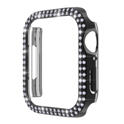 Double-Row Diamond PC Watch Case For Apple Watch Series, 7 41mm, 7 45mm - DealBuddy