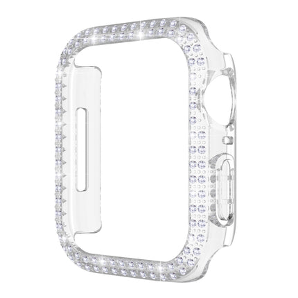 Double-Row Diamond PC Watch Case For Apple Watch Series, 7 41mm, 7 45mm - DealBuddy