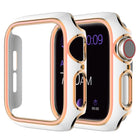 Two-color Electroplating PC Watch Case For Apple Watch Series, 6&SE&5&4 40mm, 6&SE&5&4 44mm - DealBuddy