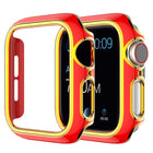 Two-color Electroplating PC Watch Case For Apple Watch Series, 6&SE&5&4 40mm, 6&SE&5&4 44mm - DealBuddy