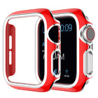 Two-color Electroplating PC Watch Case For Apple Watch Series, 6&SE&5&4 40mm, 6&SE&5&4 44mm - DealBuddy