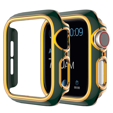 Two-color Electroplating PC Watch Case For Apple Watch Series, 6&SE&5&4 40mm, 6&SE&5&4 44mm - DealBuddy
