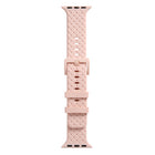 Braided Texture Silicone Watchband For Apple Watch Series