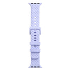Braided Texture Silicone Watchband For Apple Watch Series, 7 41mm / 6&SE&5&4 40mm / 3&2&1 38mm, 7 45mm / 6&SE&5&4 44mm / 3&2&1 42mm - DealBuddy
