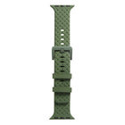 Braided Texture Silicone Watchband For Apple Watch Series, 7 41mm / 6&SE&5&4 40mm / 3&2&1 38mm, 7 45mm / 6&SE&5&4 44mm / 3&2&1 42mm - DealBuddy