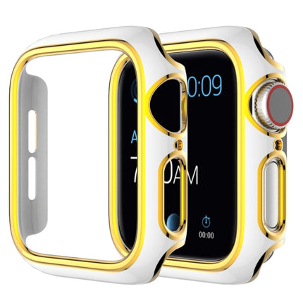 Two-color Electroplating PC Watch Case For Apple Watch Series, 3&2&1 38mm, 3&2&1 42mm - DealBuddy