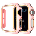 Two-color Electroplating PC Watch Case For Apple Watch Series, 3&2&1 38mm, 3&2&1 42mm - DealBuddy