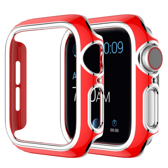 Two-color Electroplating PC Watch Case For Apple Watch Series, 3&2&1 38mm, 3&2&1 42mm - DealBuddy