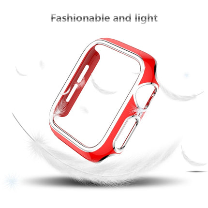 Two-color Electroplating PC Watch Case For Apple Watch Series, 3&2&1 38mm, 3&2&1 42mm - DealBuddy