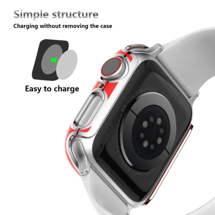 Two-color Electroplating PC Watch Case For Apple Watch Series, 3&2&1 38mm, 3&2&1 42mm - DealBuddy